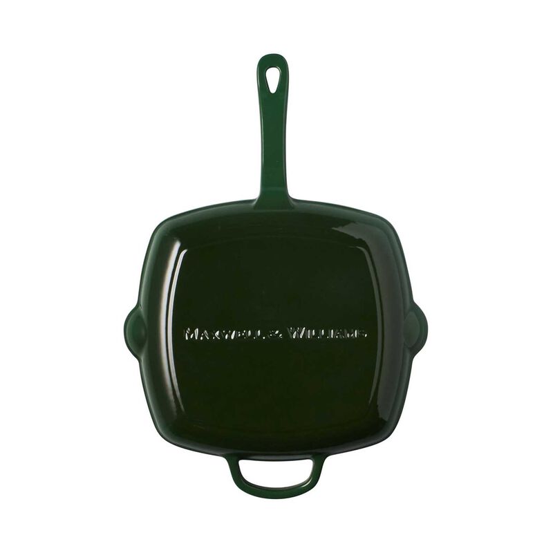 Maxwell & Williams Cast Iron Grill Pan English Racing Green 26cm Gift Box image number 2
